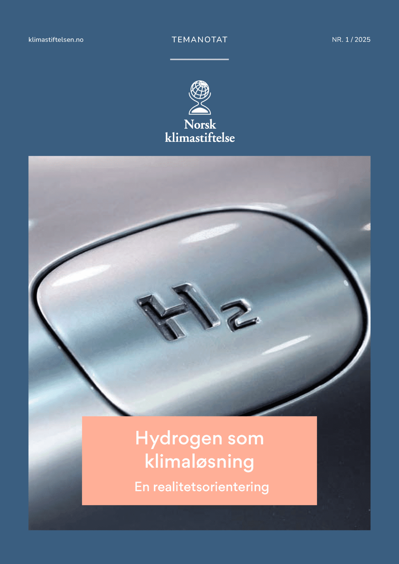 Forsiden av Hydrogen som klimaløsning (2025)