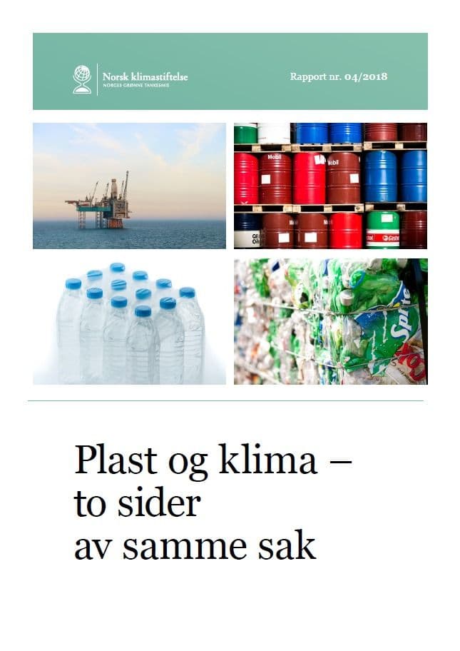 Forsiden av Plast og klima – to sider av samme sak