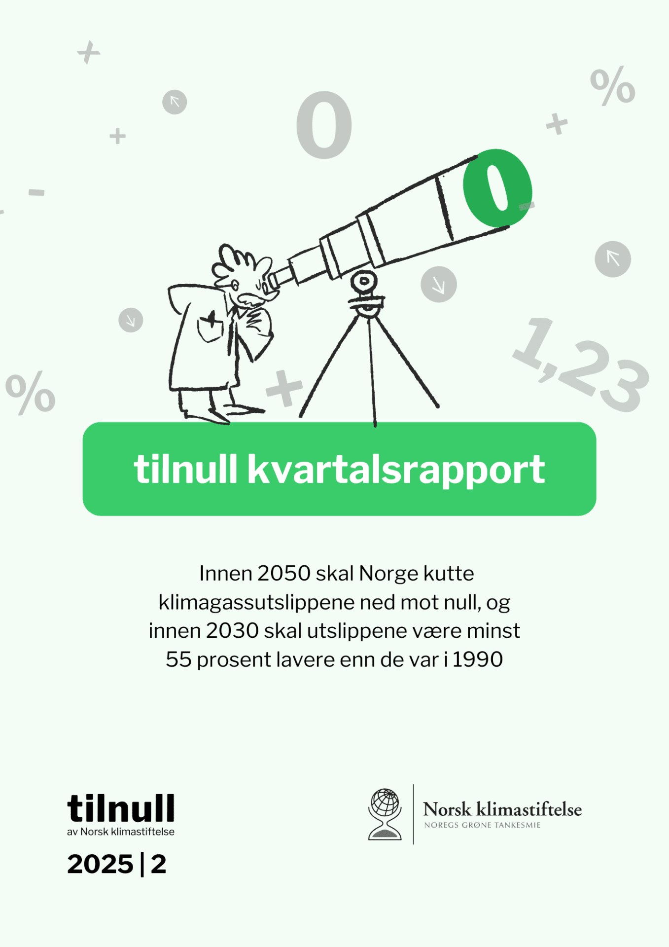 Forsiden av tilnull kvartalsrapport 2025 | 2