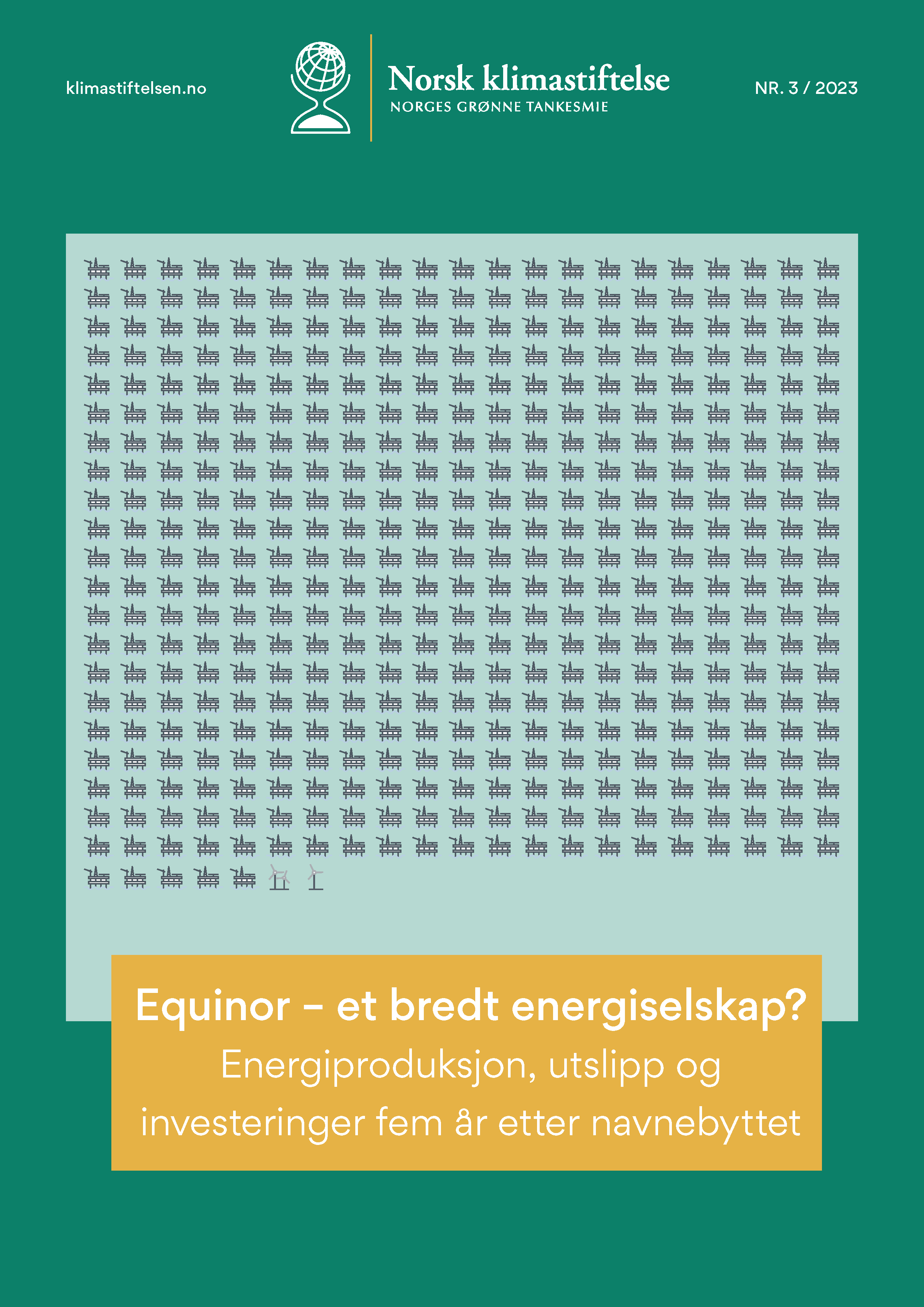 Forsiden av Equinor – et bredt energiselskap?