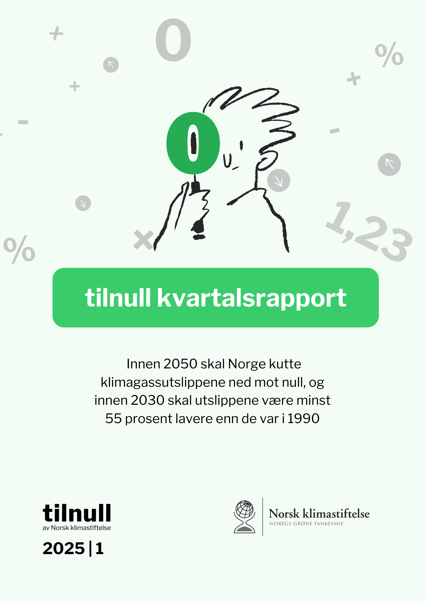 Forsiden av tilnull kvartalsrapport 2025 | 1